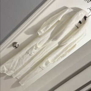 Elegant White Long Coat